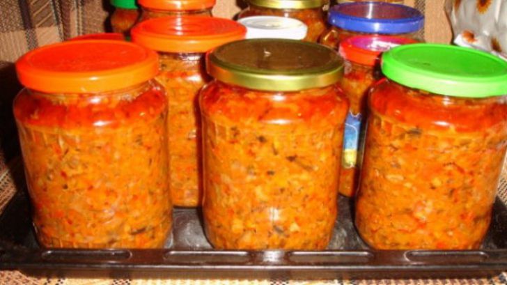 ZACUSCĂ DE GHEBE. Cea mai bună reţetă de ZACUSCĂ! Va ieşi delicioasă!