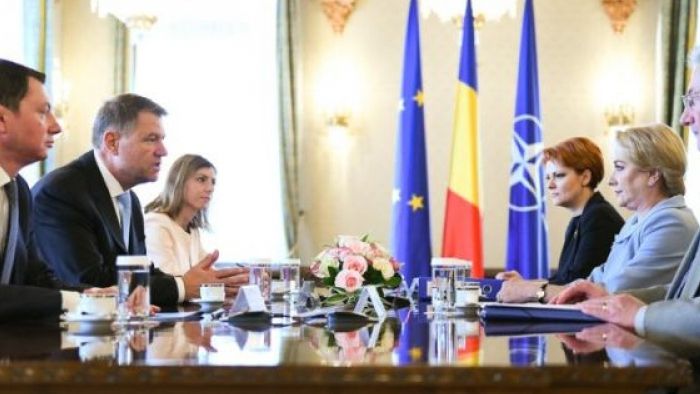 Klaus Iohannis îi cere Vioricăi Dăncilă ordinea de zi a şedinţelor de guvern