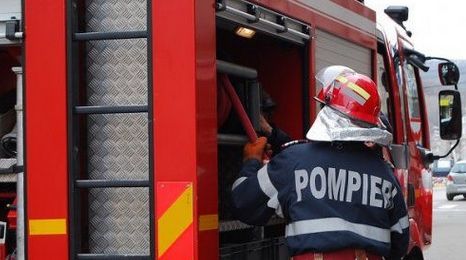 Incendiu la un apartament din centrul orașului Giurgiu