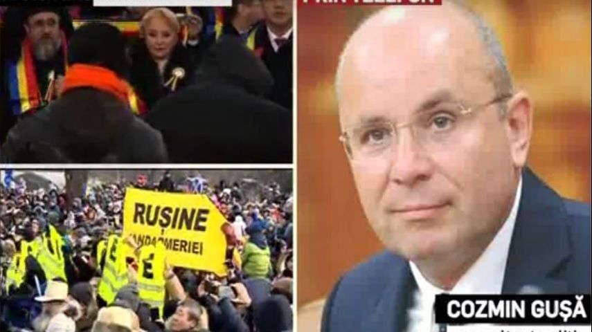 Gușă: Sărbătorile de Centenar ne-au arătat divizați și nepregătiți.Aplauzele nu erau pentru Iohannis