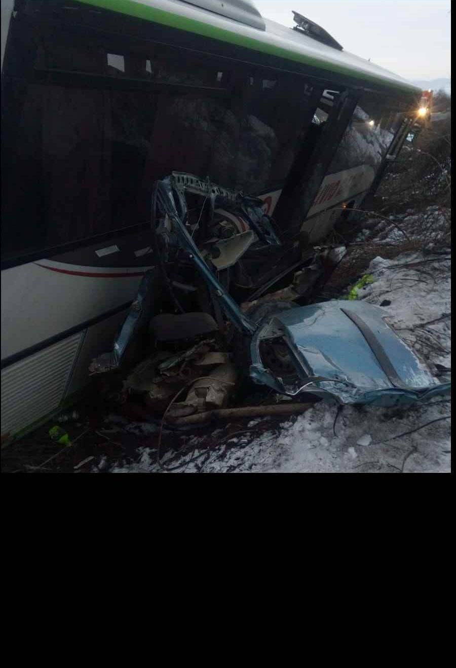Plan roşu de intervenție după un accident cu autocar VIDEO