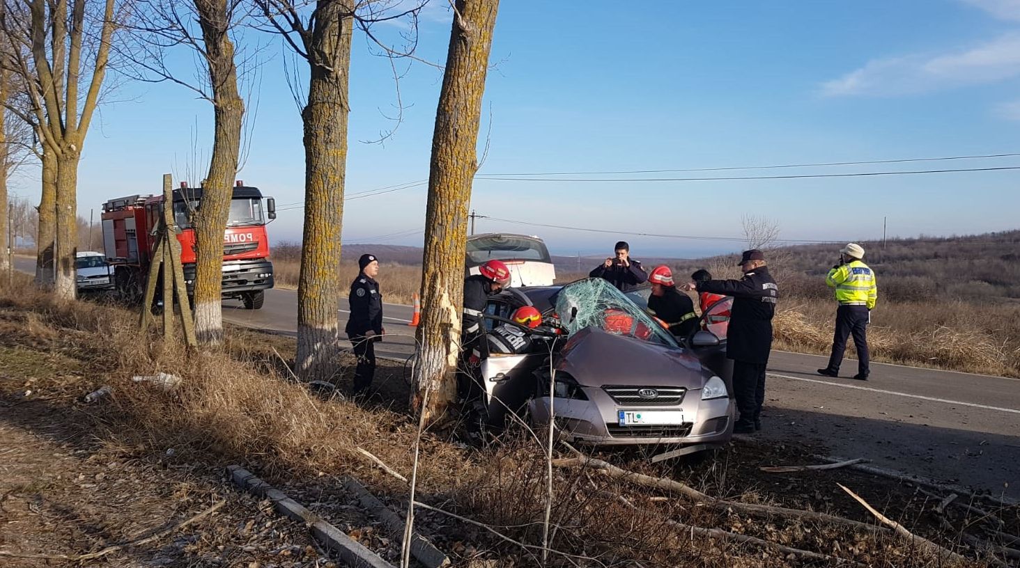 Două accidente grave, trase la indigo, în Tulcea