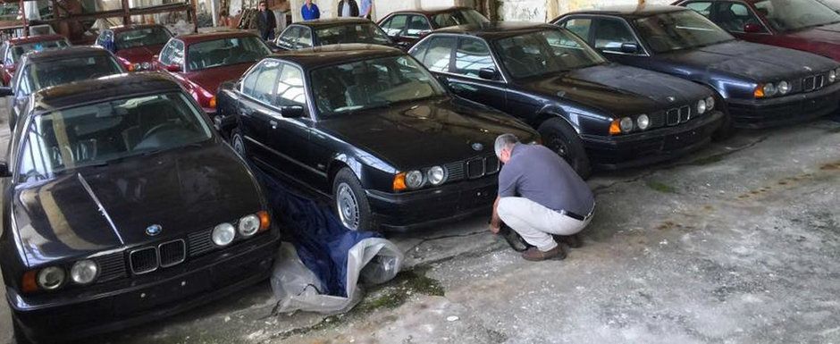 BMW E34, 11 modele rare găsite într-un garaj. Au deschis portierele, şoc!