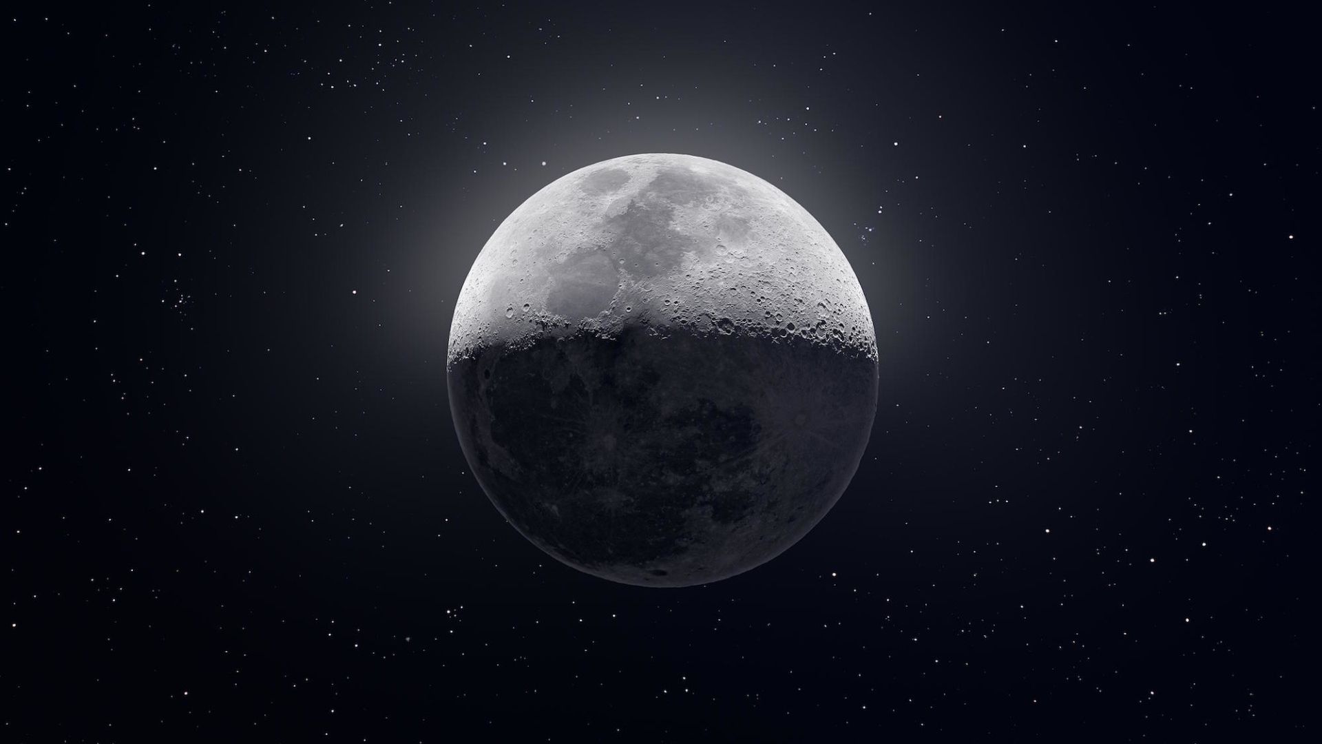 Luna, așa cum nu a mai văzut-o nimeni! Imaginea creată la o înaltă tehnologie