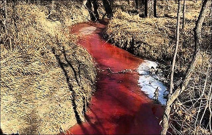 Secretul sumbru al râului de sânge care i-a îngrozit pe localnicii din Siberia