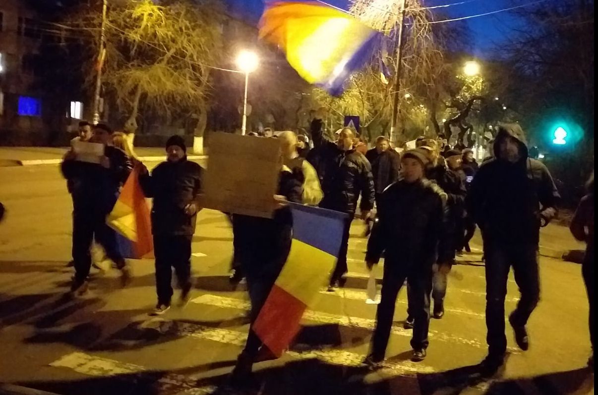 Protest în fieful lui Dragnea