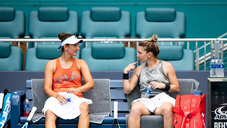 Simona Halep și Irina Begu au luat cina împreună la Miami