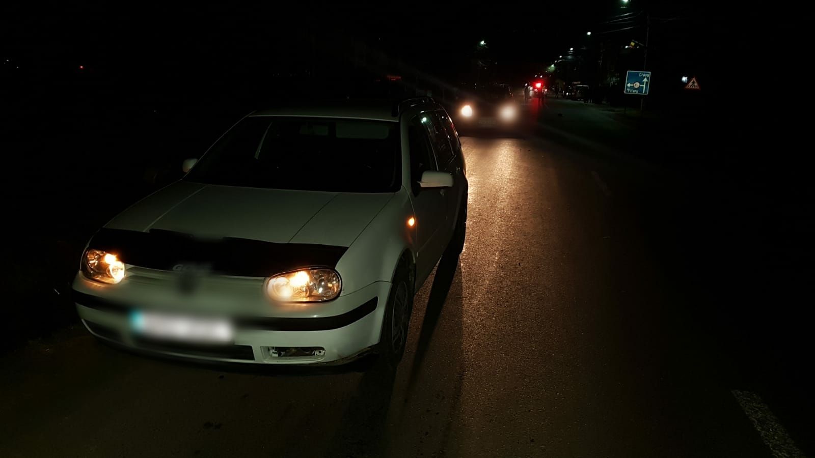 Accident mortal în Dâmboviţa: Un bărbat întins pe carosabil, călcat de două maşini
