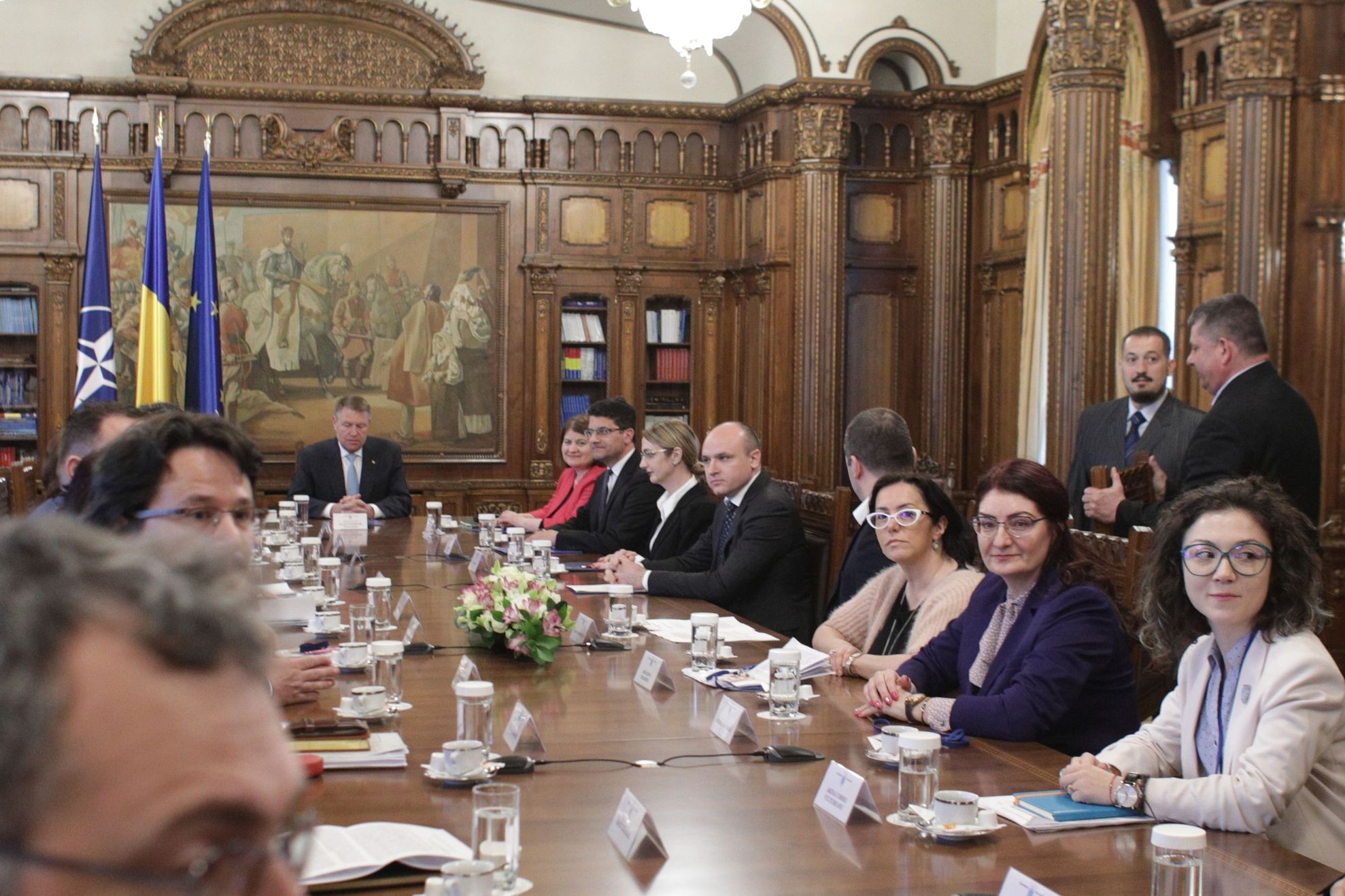 Klaus Iohannis, consultări cu magistrații, la Cotroceni
