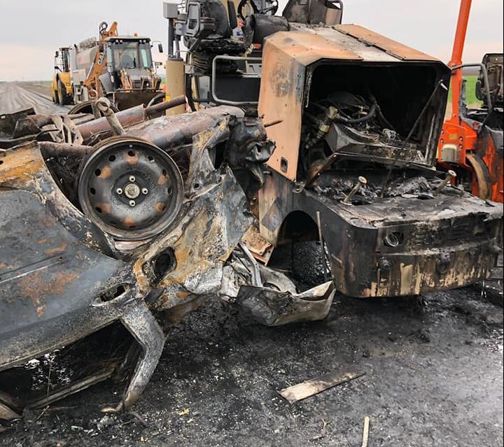 Un șofer a făcut ravagii pe Autostrada București–Constanța (FOTO+VIDEO)