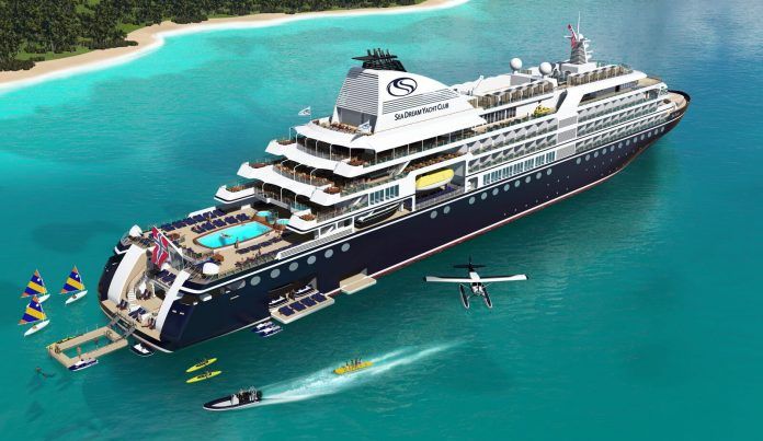 Mega iaht de 155 de metri pentru călătorii de lux, construit la Mangalia