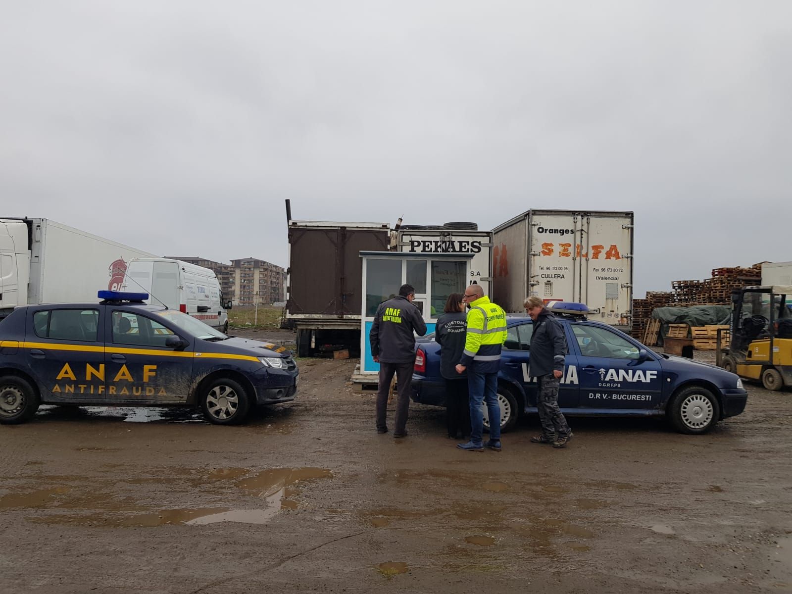 FOTO ANAF a început prigoana! Astăzi, controale la Piața de Gros din Pucheni