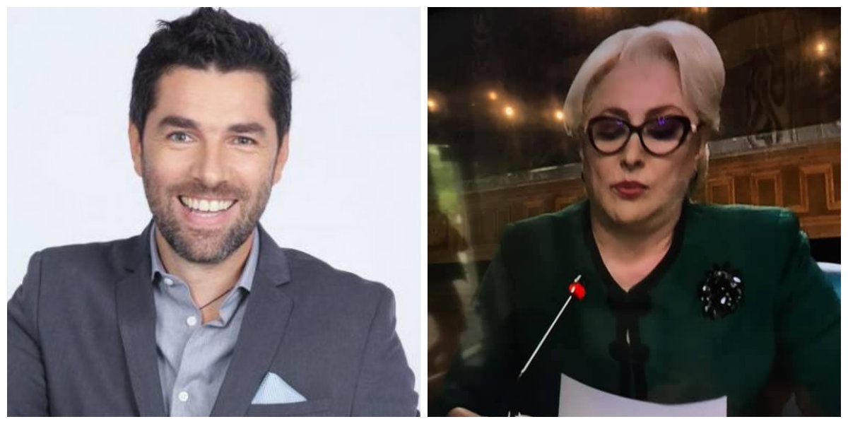 Detaliul de milioane pe care Alex Dima de la Pro TV l-a văzut în imaginea asta cu Viorica Dăncilă