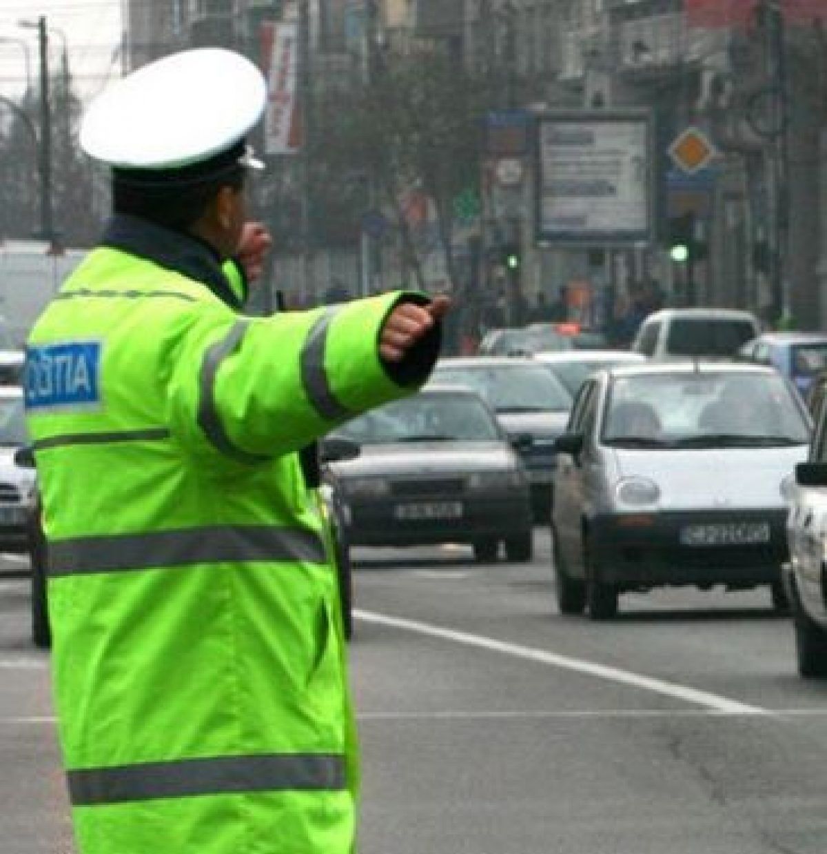Control trafic poliție