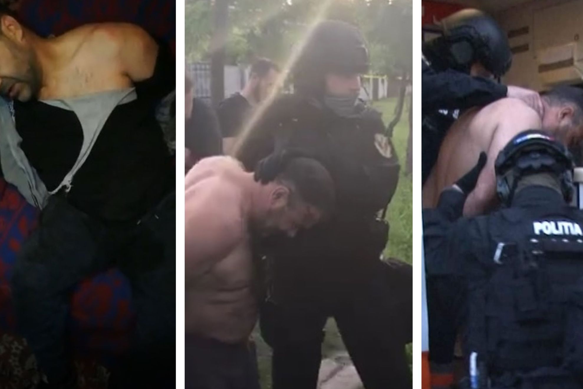 UPDATE: Ucigașul polițistului, operat de urgenţă, imediat după ce a fost prins (Video)