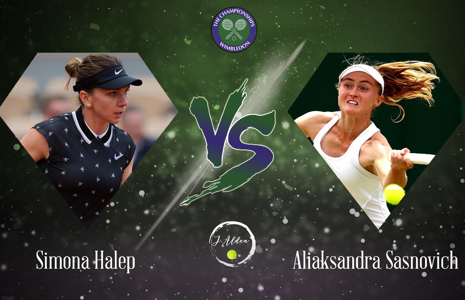 S-a anunțat ora confruntării dintre Halep și Sasnovich la Wimbledon!