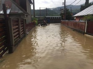 Cod roșu de inundații în bazinul hidrografic Suceava