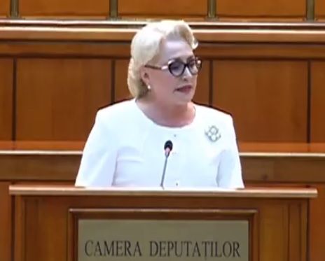 Viorica Dăncilă, eliberată de stresul moţiunii, loveşte din nou limba română (VIDEO)