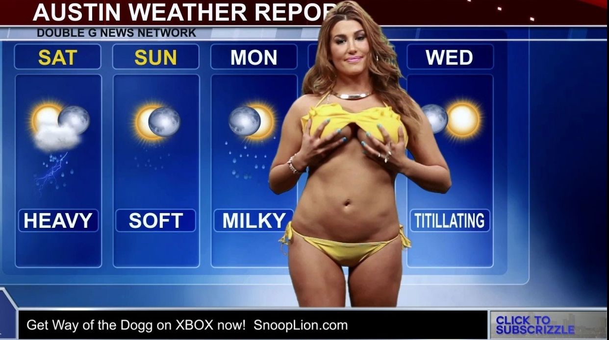 Așa se prezintă codul roșu de caniculă. Bomba sexy de la meteo a renunțat la haine