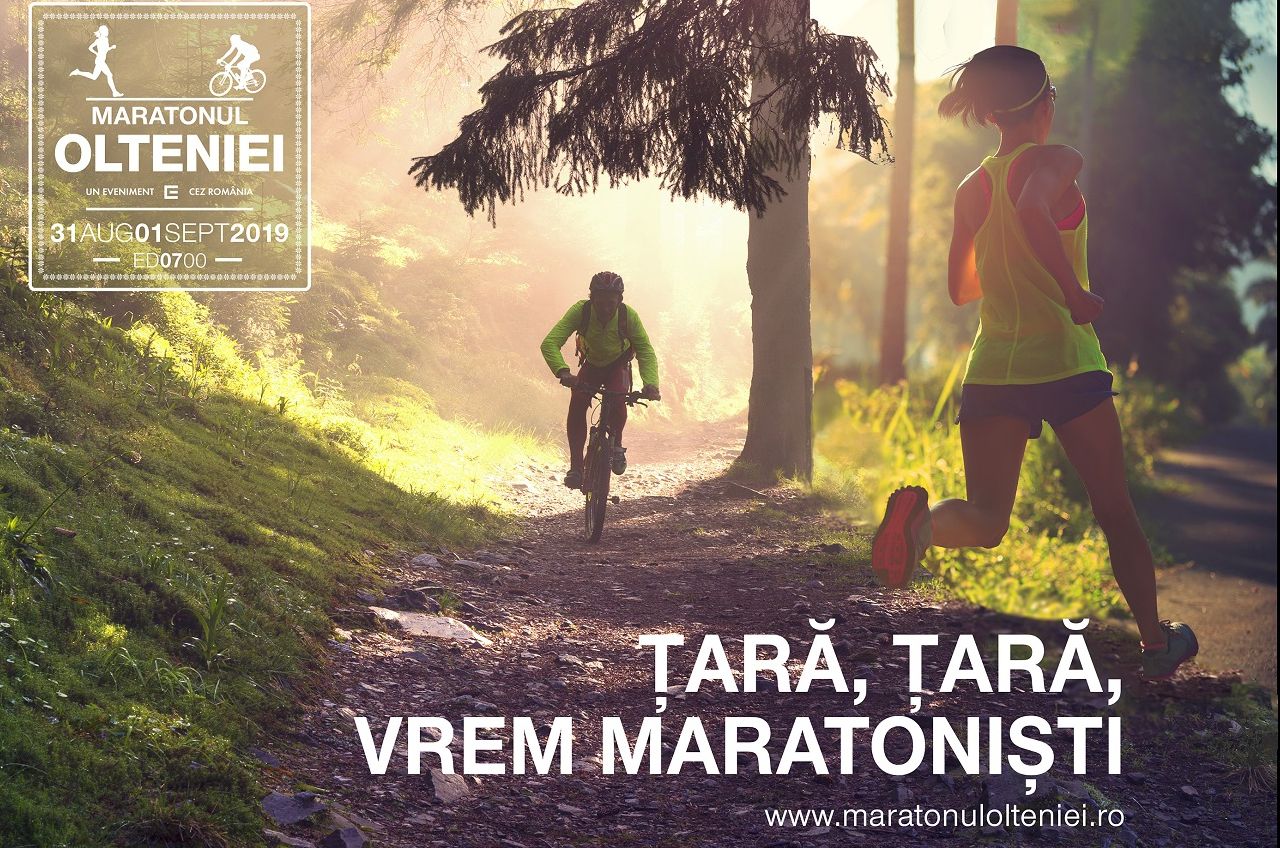 Șeful CEZ România, Ondrej Safar, în recunoașterea traseului de la Maratonul Olteniei