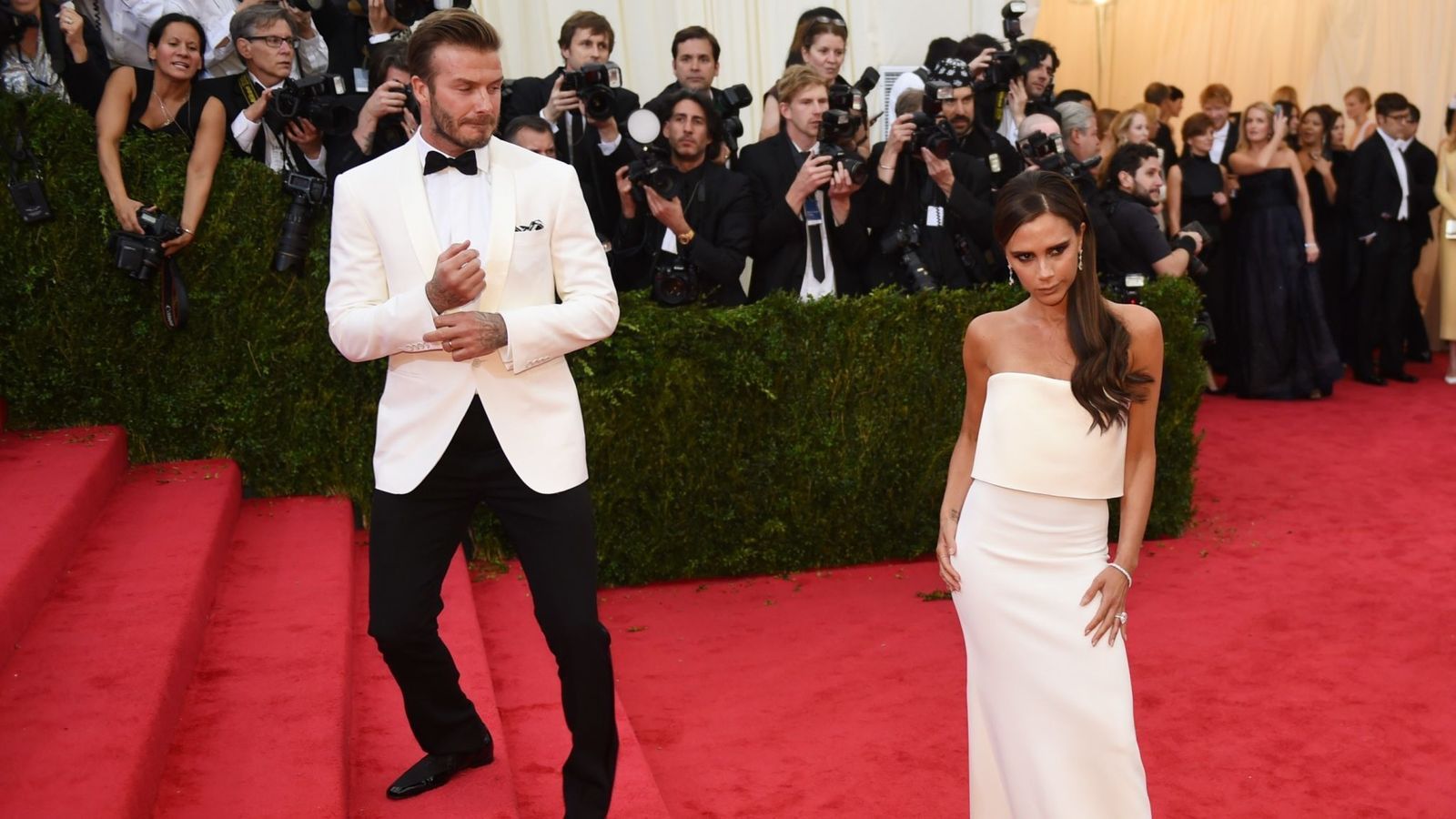 În urmă cu 20 de ani! David și Victoria Beckham, mariaj de două decenii FOTO