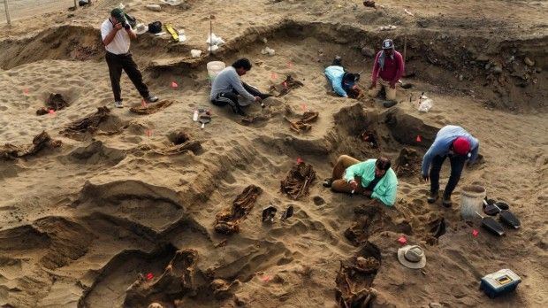 Tulburător. Rămășițele a 227 de copii, găsite într-un sit de sacrificare ritualică 