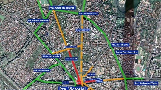 Protest 10 august. Restricții în traficul din Capitală, de la ora 14,30