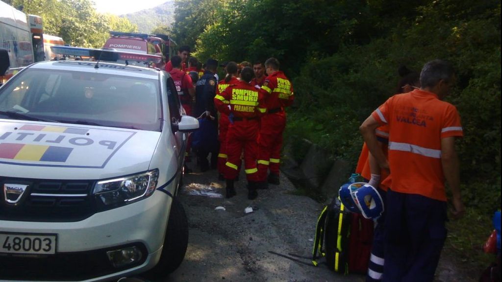 Accident grav pe Valea Oltului. Trafic blocat