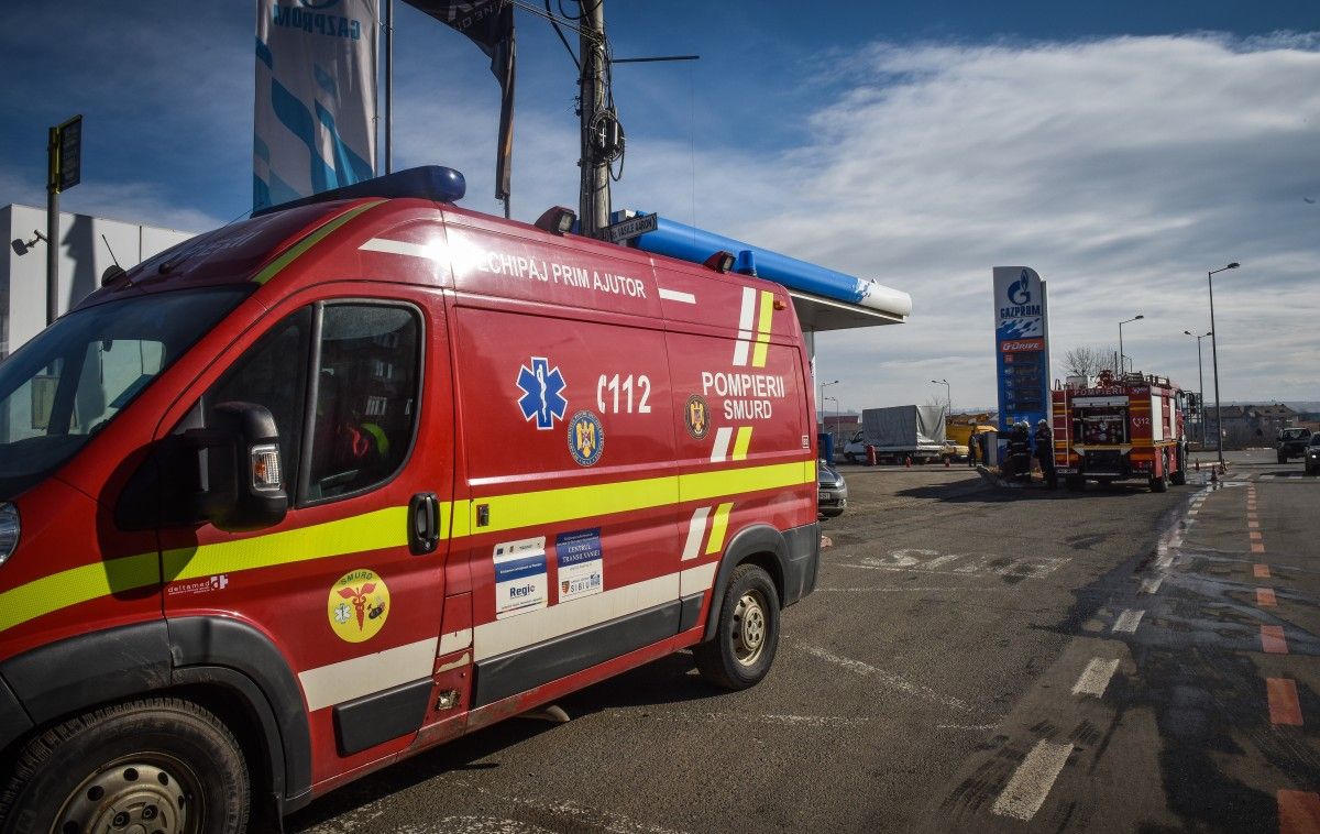 A plecat cu furtunul pompei de gaz după el din PECO