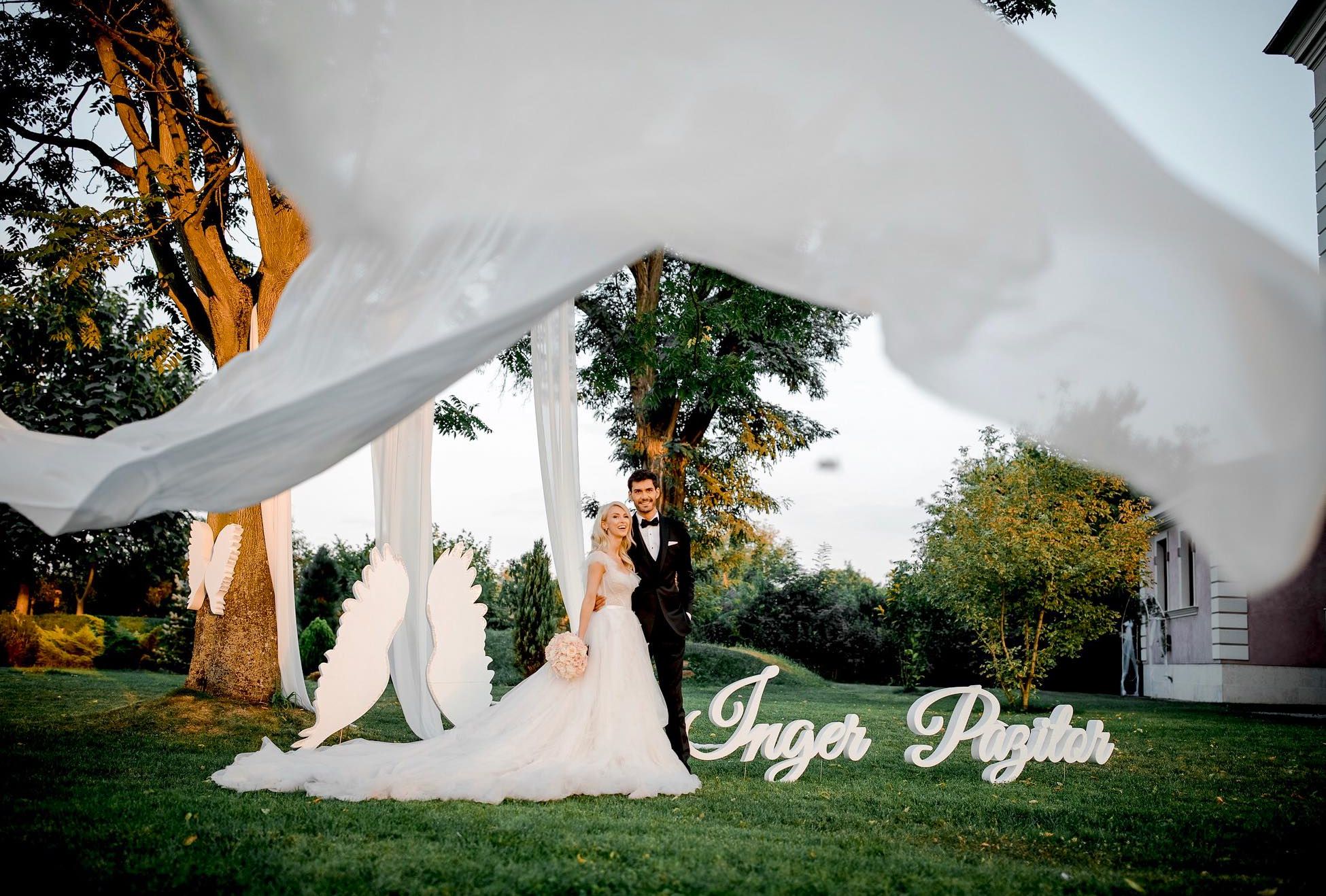 Andreea Bălan, imagini de la nuntă și botez 