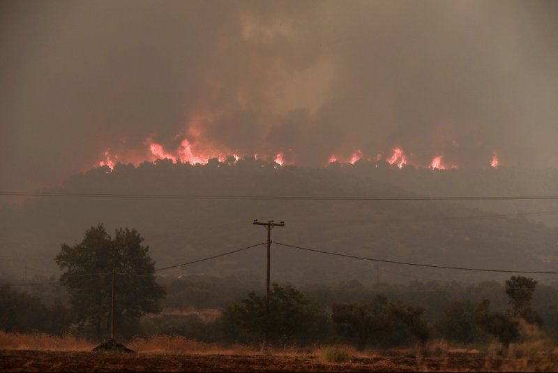 Incendiu Atena
