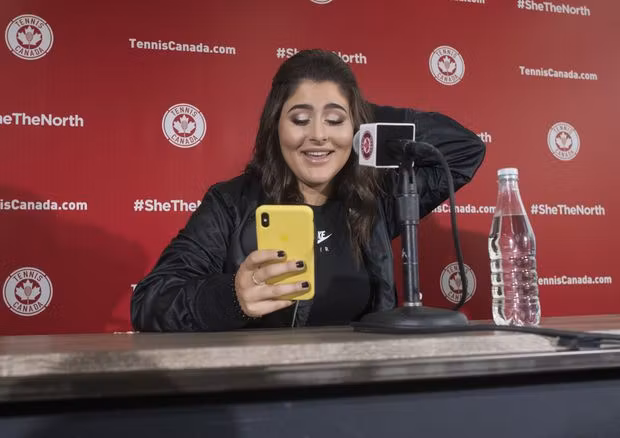 Mesajul primit de Bianca Andreescu de la cel mai faimos rapper canadian