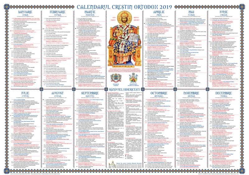 Calendar ortodox octombrie 2019. Ce sărbători cu cruce roșie sunt în octombrie?