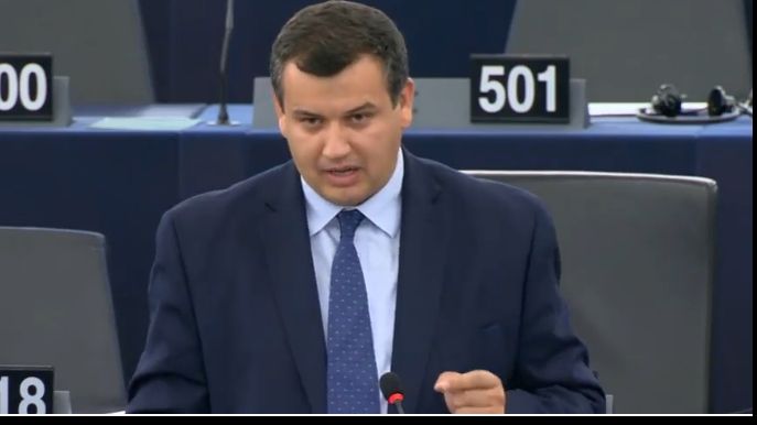 Tomac, în Parlamentul European: Exportul de frică practicat de Federația Rusă atinge cote alarmante