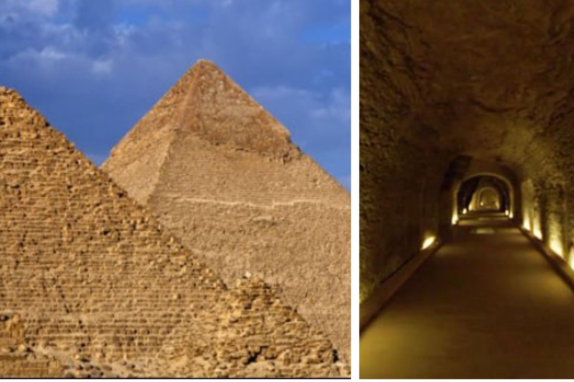 Labirint de tuneluri secrete, sub piramidele din Egipt. Descoperire majoră