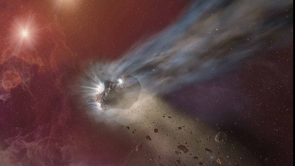O cometă neobișnuită se apropie de Soare. Nu se știe de unde vine
