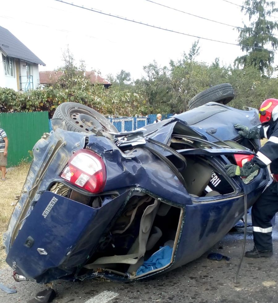 Accident grav cu patru victime la Lunca Corbului