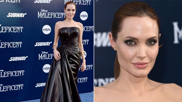 Angelina Jolie, imagini spectaculoase la premiera filmului "Maleficent: Suverana Răului"