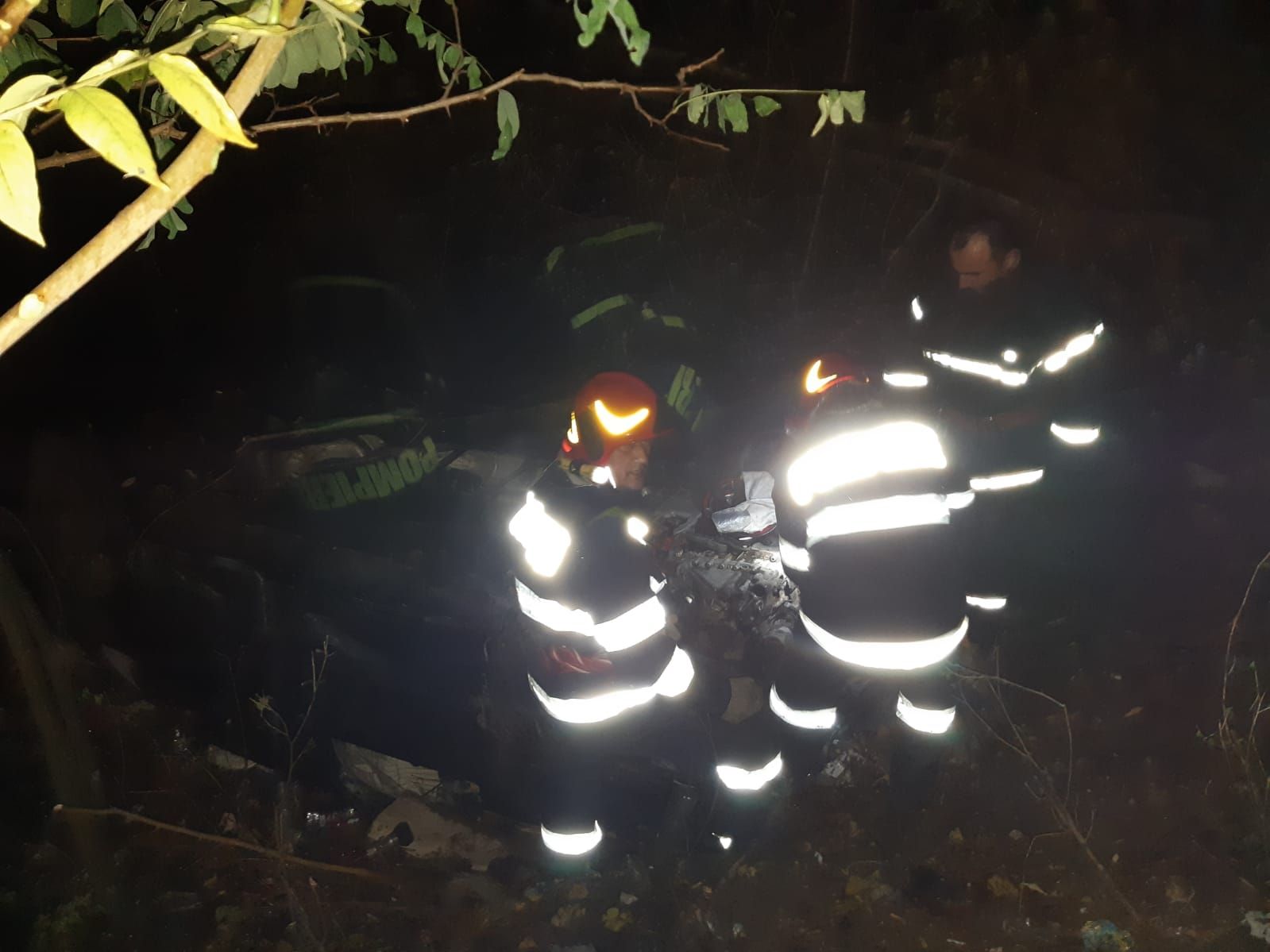 Accident auto ca în filmele de acțiune, lângă Bârlad