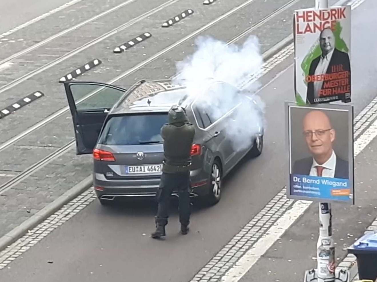 VIDEO Autorul atacului de la sinagoga din Germania, un tânăr neo-nazist