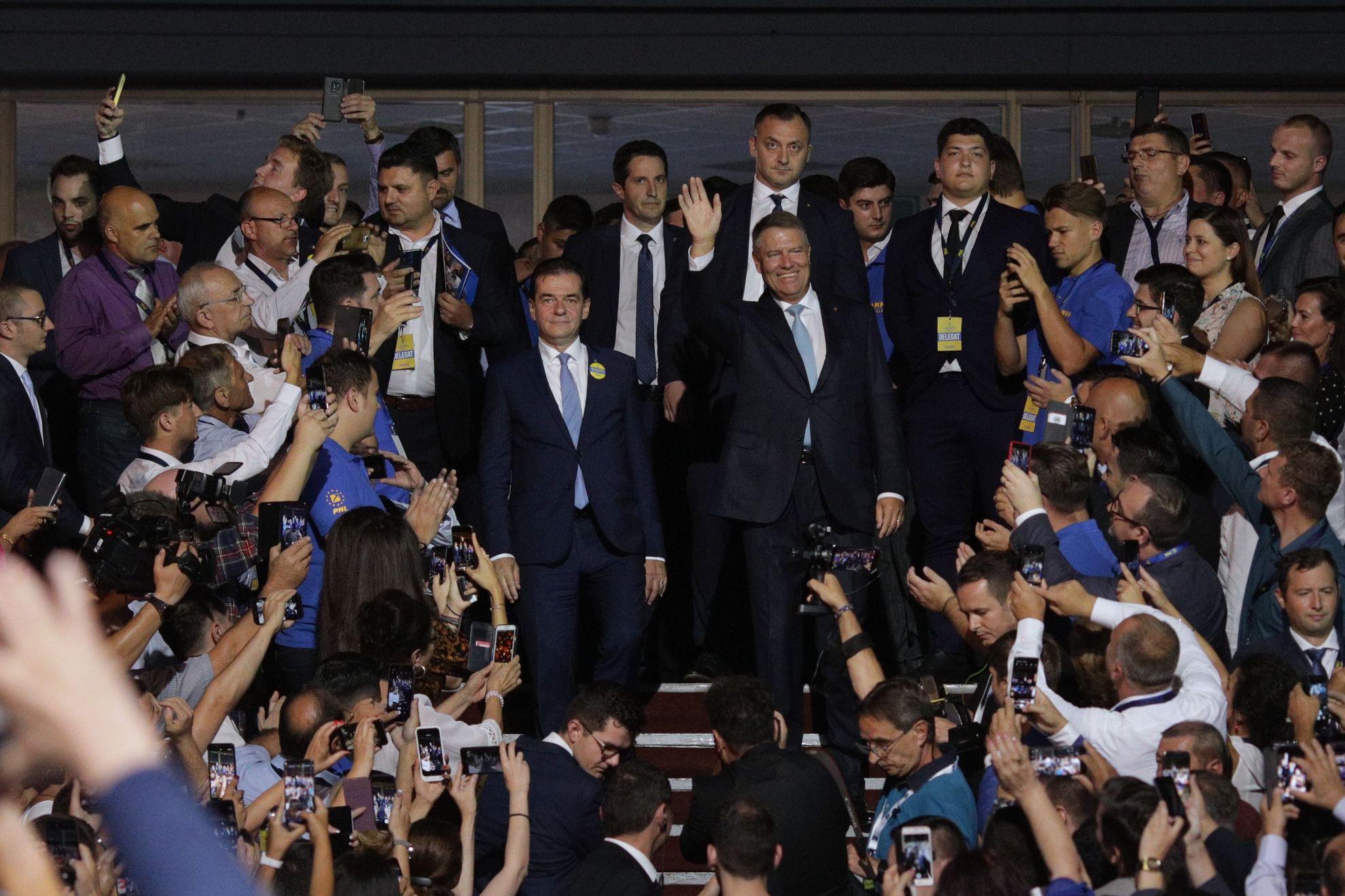 Iohannis și Orban, la întâlnire cu aleșii locali