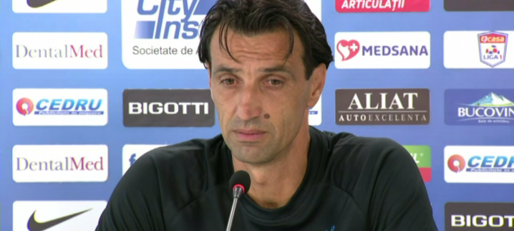 Vintilă, precaut înaintea meciului cu Academica Clinceni: ”Cu echipele mici au fost probleme!”