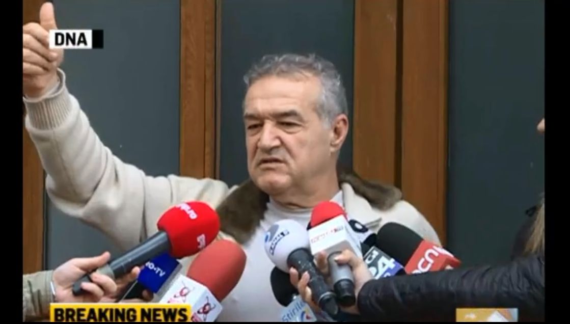 Gigi Becali a făcut circ la DNA