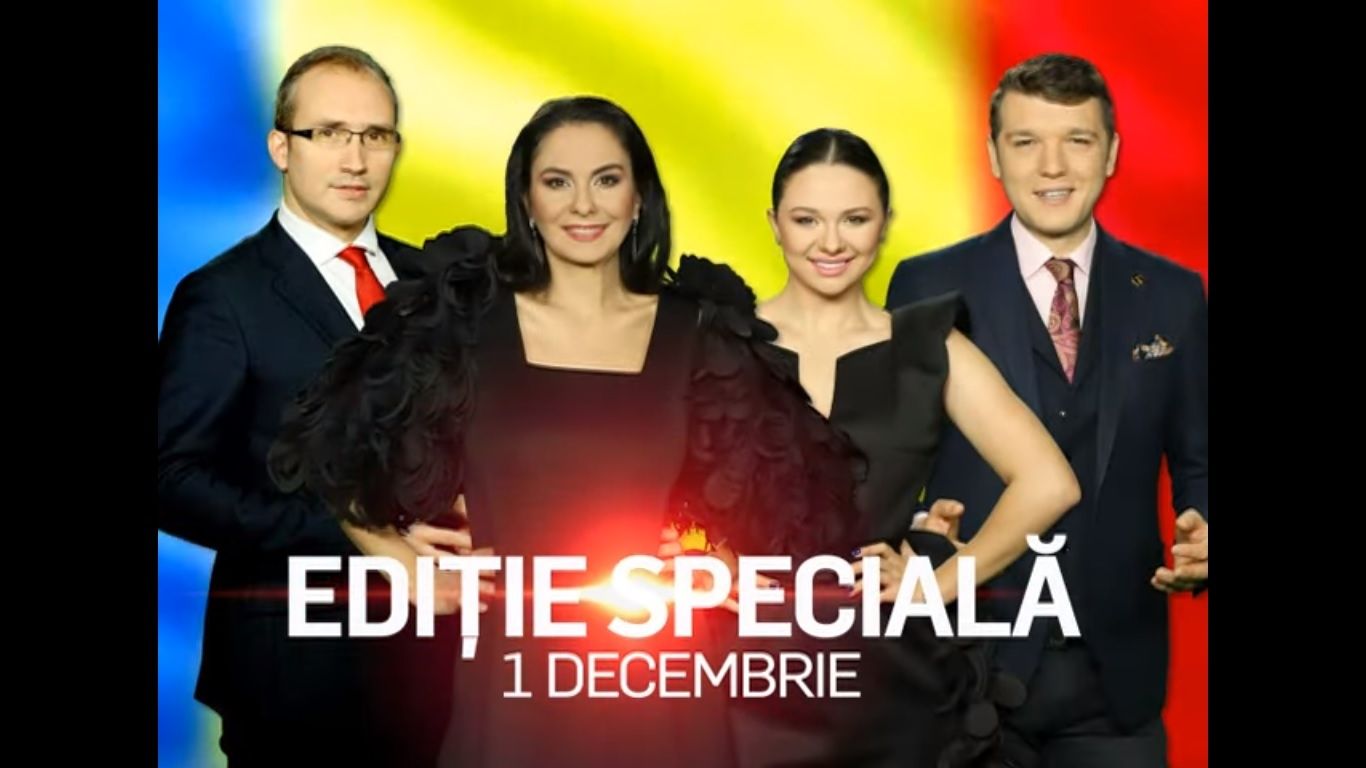 Invitați de înaltă clasă la Realitatea Plus, de 1 Decembrie!