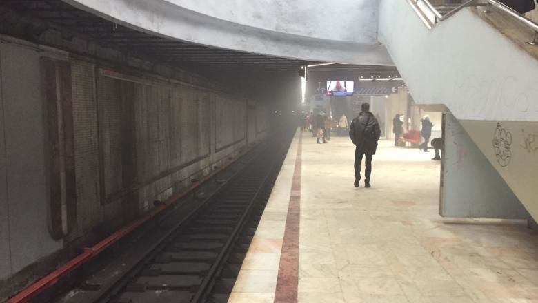 Accident extrem de grav la metrou! Un bărbat, rănit. VIDEO