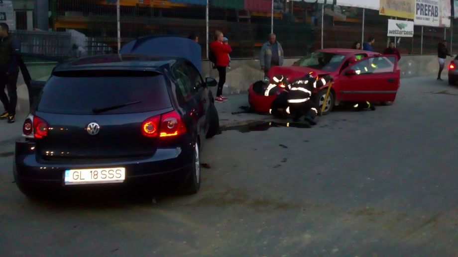 Accident groaznic cu șofer fugar. Imagini horror 