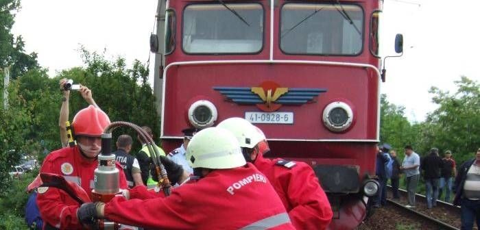 Bărbatul lovit de tren era din județul Mureș și avea 60 de ani