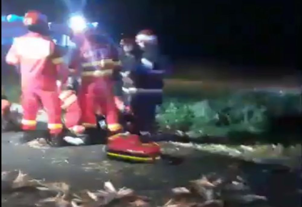 Patru studenți la Academia de poliție, răniți într-un accident 