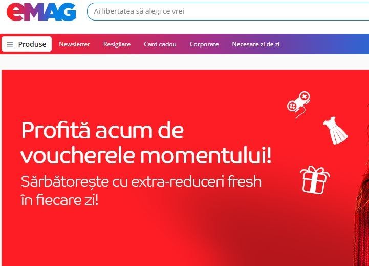 eMAG ce vouchere au apărut după black Friday