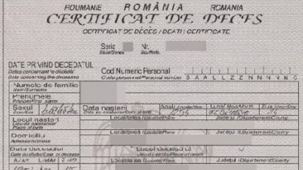A fost eliberat certificatul de deces pe numele Alexandrei Măceșanu. Reacția rudelor